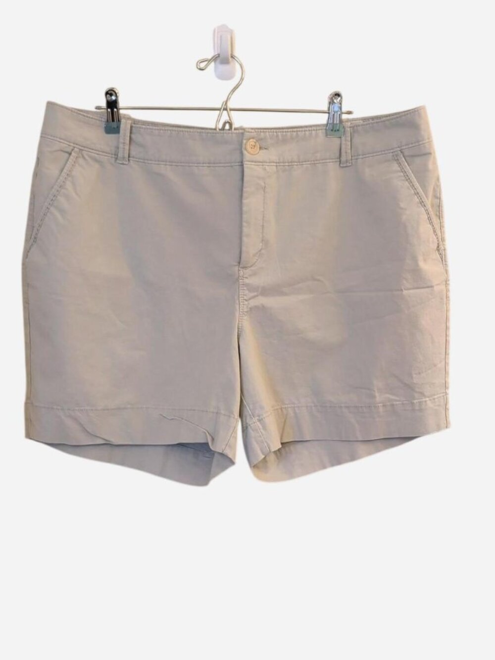 Dockers Women's Classic Cotton Blend Shorts Size 20